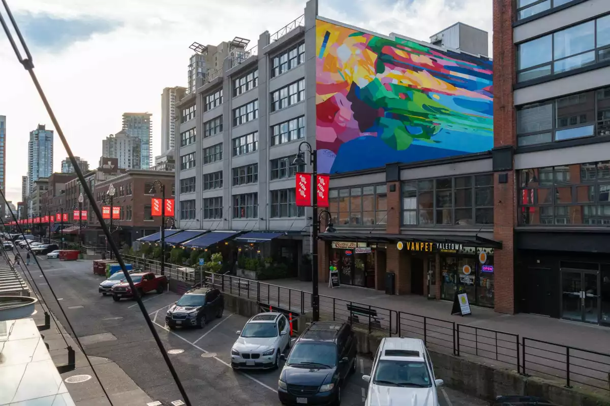 Kitchen Island Photo of 203 1066 Hamilton Street, Vancouver, BC