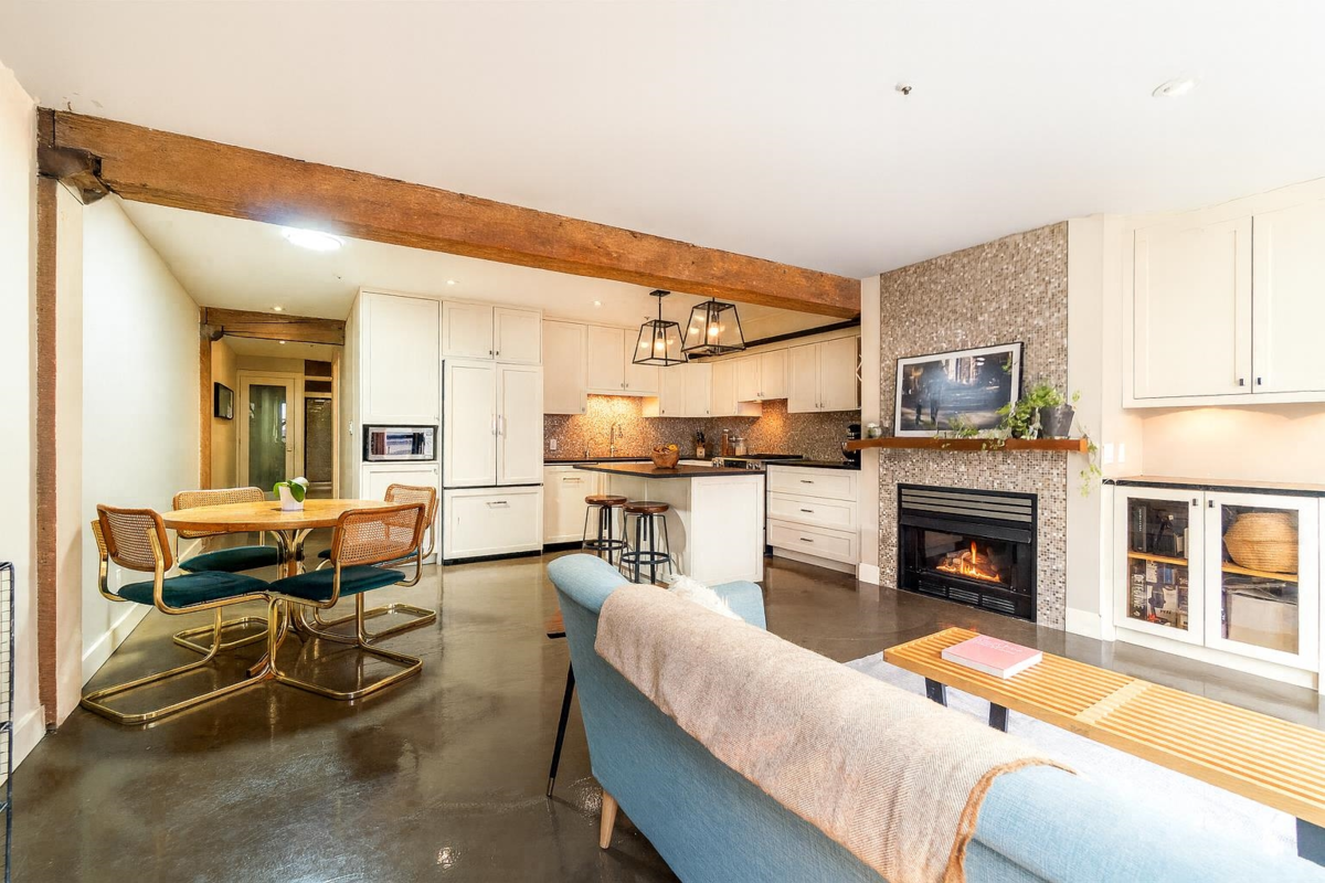 Kitchen Photo of 203 1066 Hamilton Street, Vancouver, BC