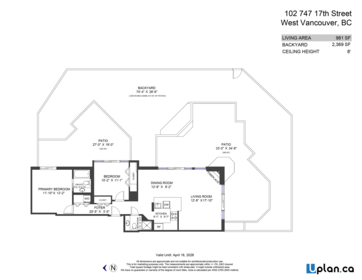Office / Den Photo of 102 747 17th Street, West Vancouver, BC