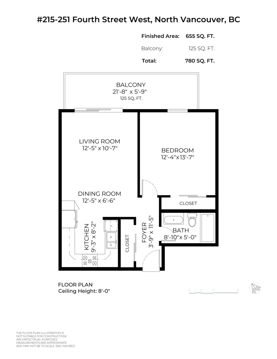 Front Yard Photo of 215 251 W 4th Street, North Vancouver, BC