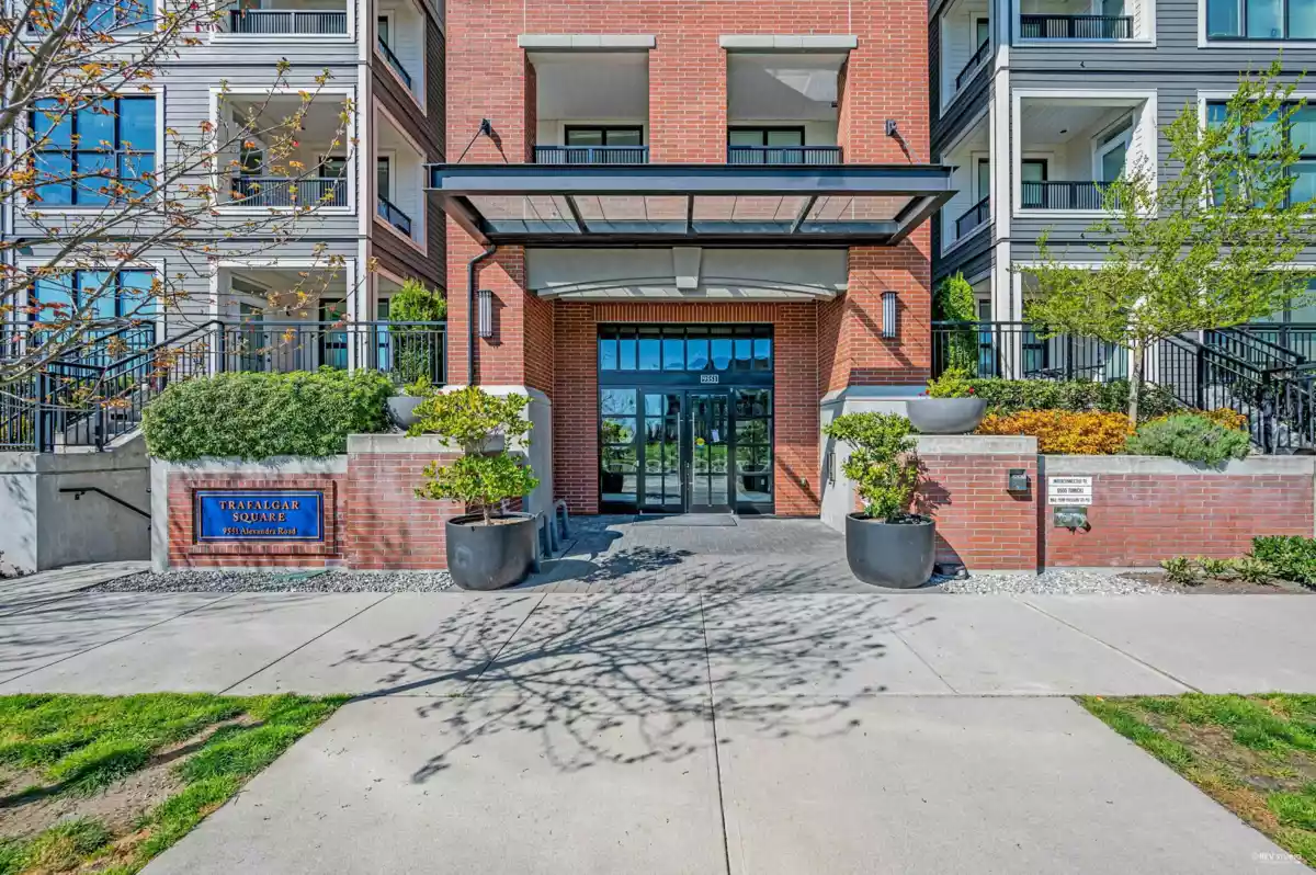 Exterior Rear Photo of 205 9551 Alexandra Road, Richmond, BC