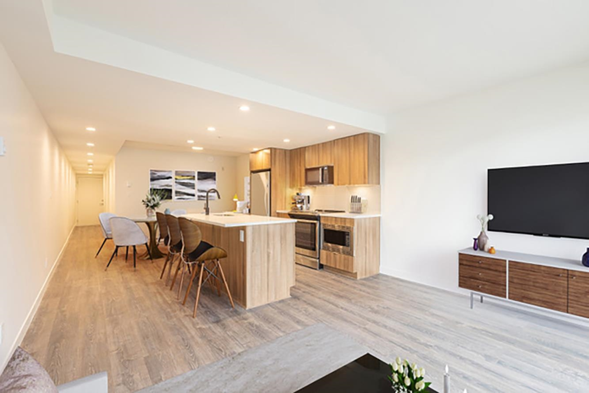 Dining Area Photo of 207 1365 Pemberton Avenue, Squamish, BC