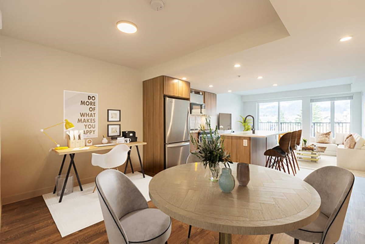 Living Room Photo of 207 1365 Pemberton Avenue, Squamish, BC