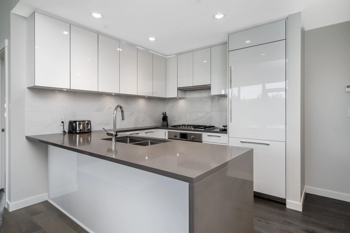 Living Room Photo of 1705 3487 Binning Road, Vancouver, BC