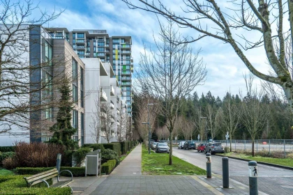 Aerial View of 1705 3487 Binning Road, Vancouver, BC