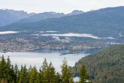 Front exterior of 1202 8750 University Crescent, Burnaby, BC