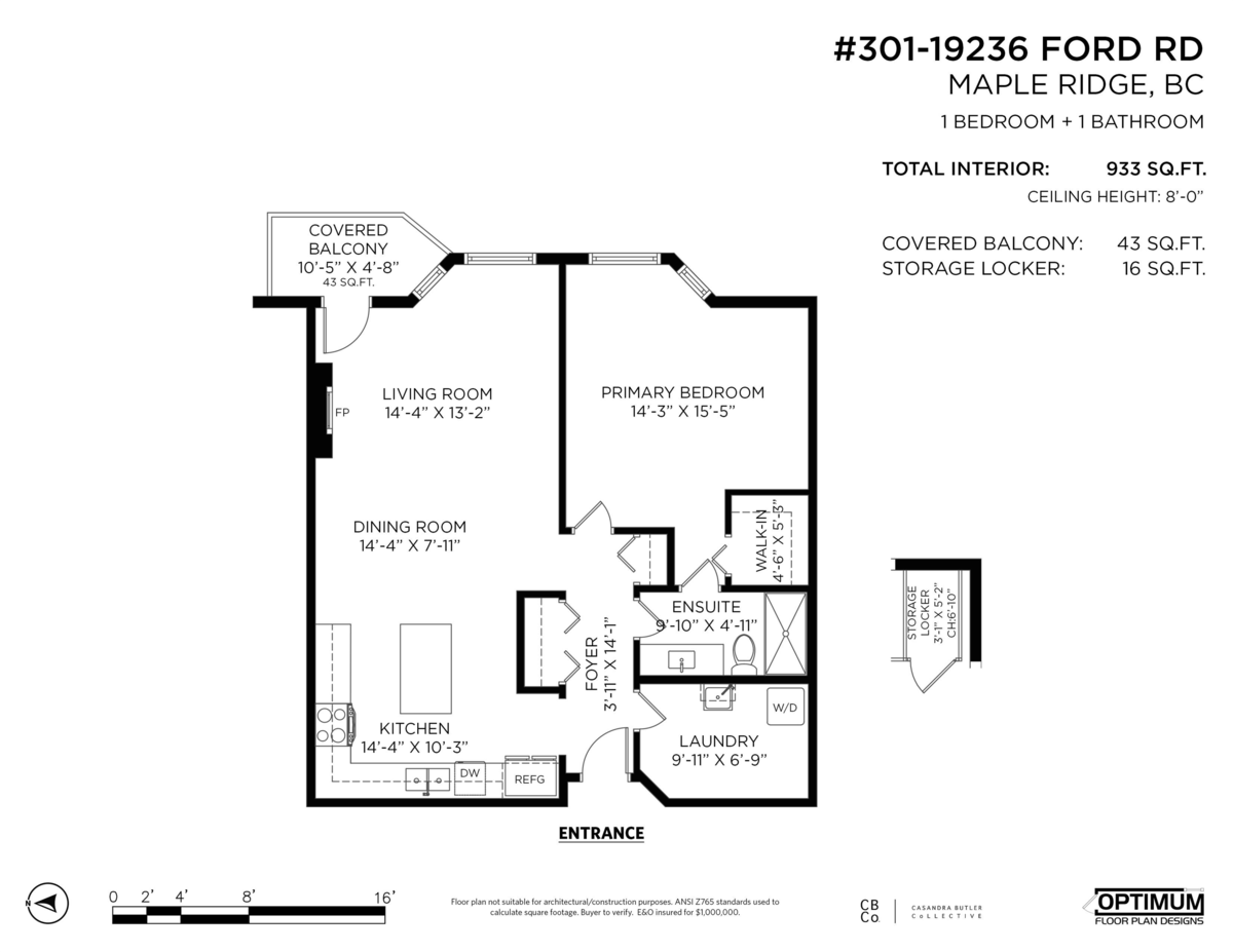 Exterior Rear Photo of 301 19236 Ford Road, Pitt Meadows, BC