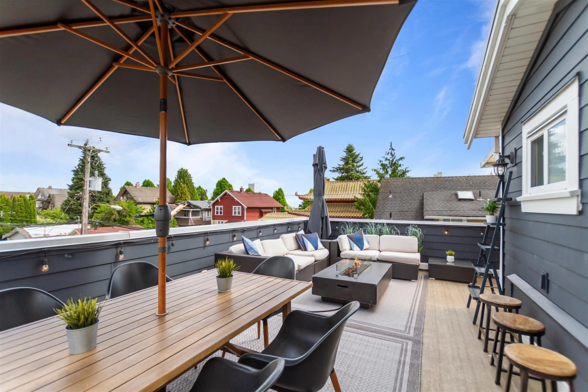 Outdoor Deck Photo of 6450 St. George Street, Vancouver, BC