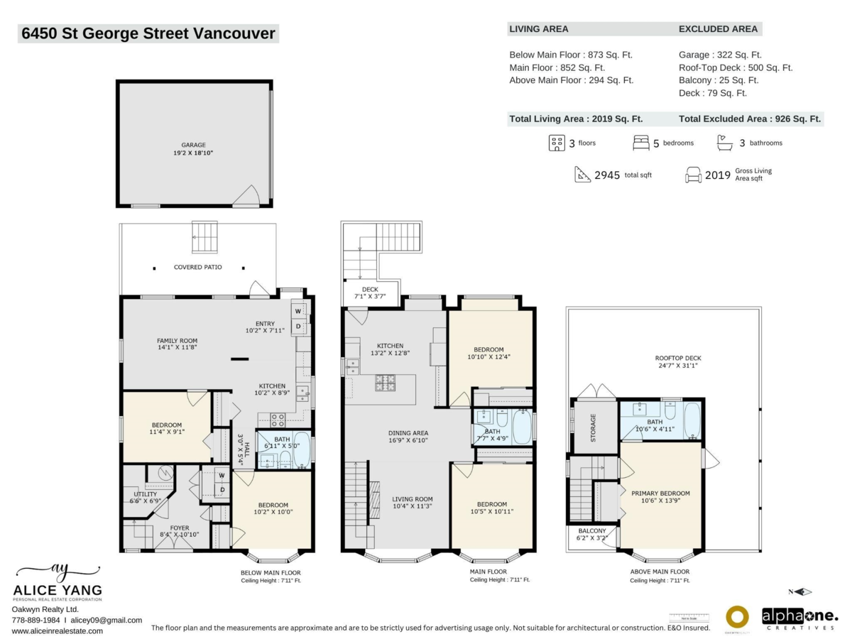 Outdoor Kitchen Photo of 6450 St. George Street, Vancouver, BC