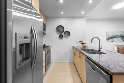 Primary Bedroom Photo of 807 1211 Melville Street, Vancouver, BC