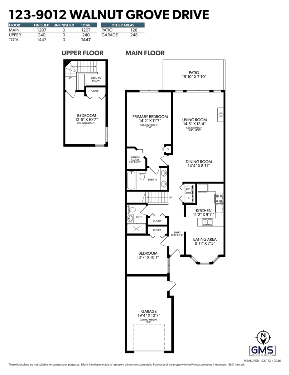 Exterior Rear Photo of 123 9012 Walnut Grove Drive, Langley, BC