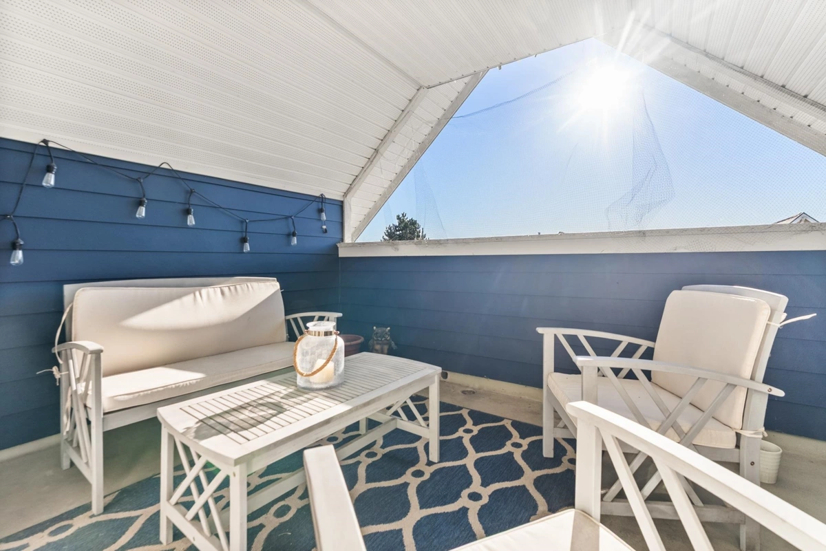 Aerial View of 4 6333 Princess Lane, Richmond, BC