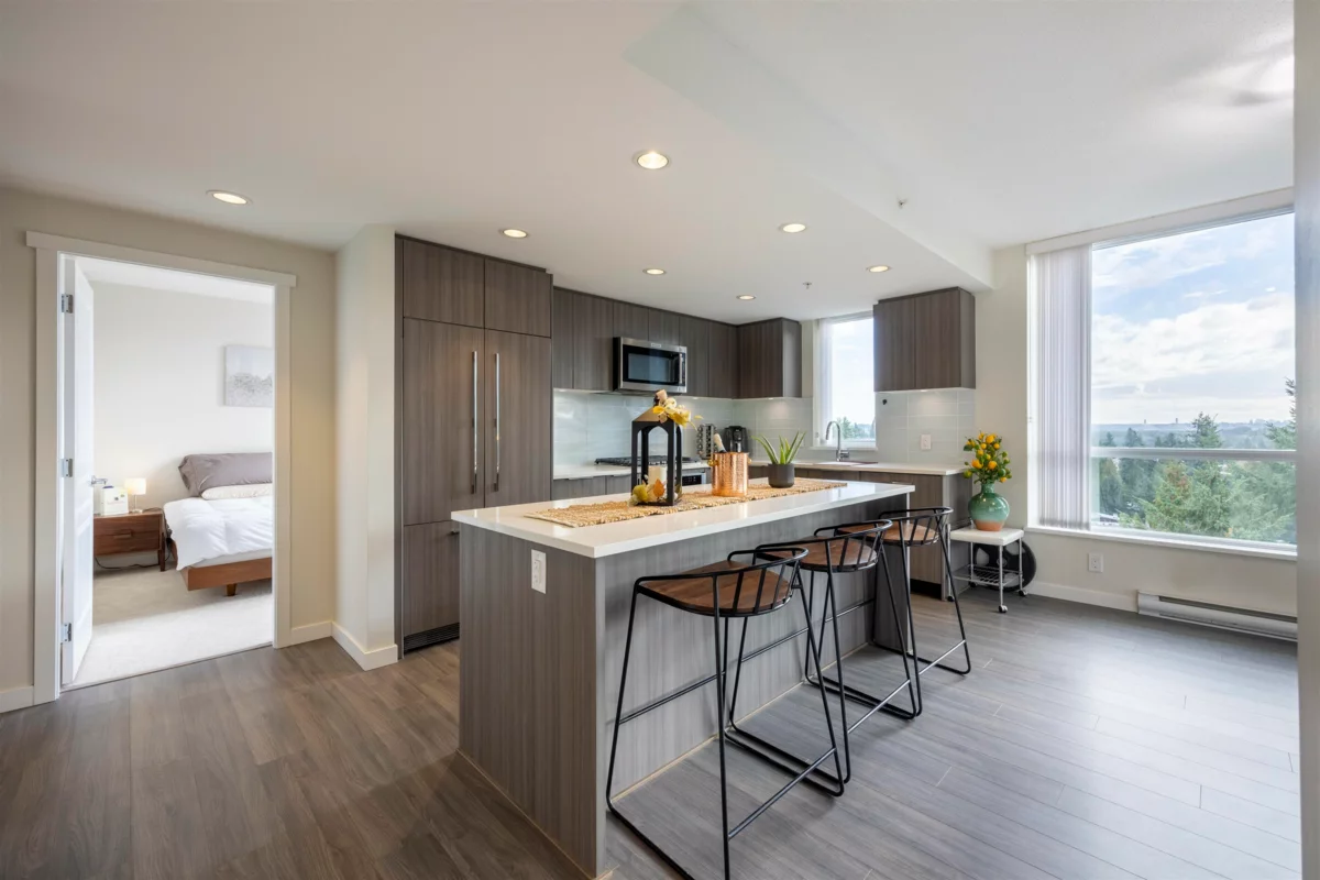Kitchen Island Photo of 1204 3096 Windsor Gate, Coquitlam, BC