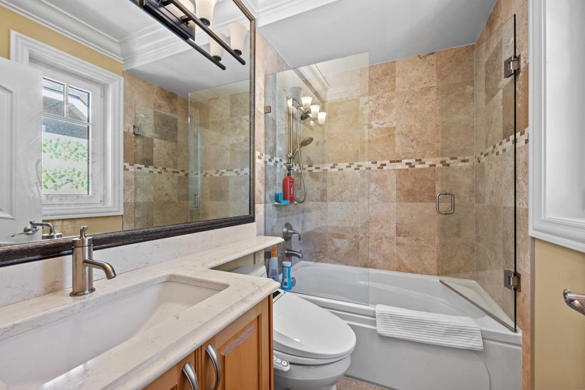 Aerial View of 4042 W 34th Avenue, Vancouver, BC