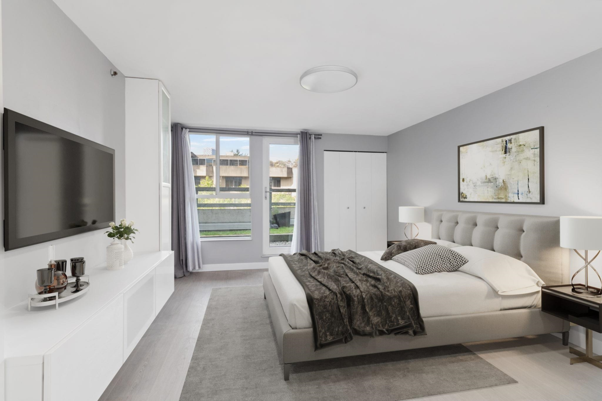 Bedroom 3 Photo of 13 1355 W 4th Avenue, Vancouver, BC