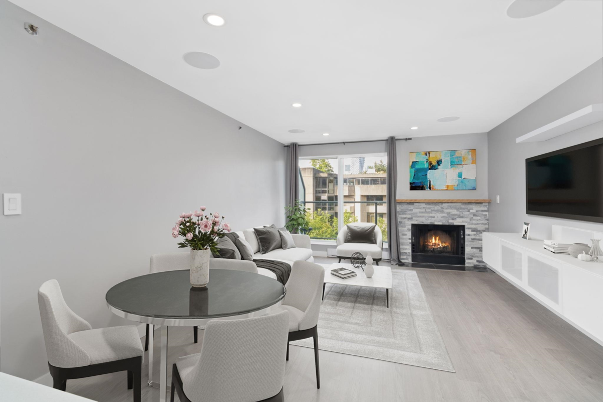 Family Room Photo of 13 1355 W 4th Avenue, Vancouver, BC