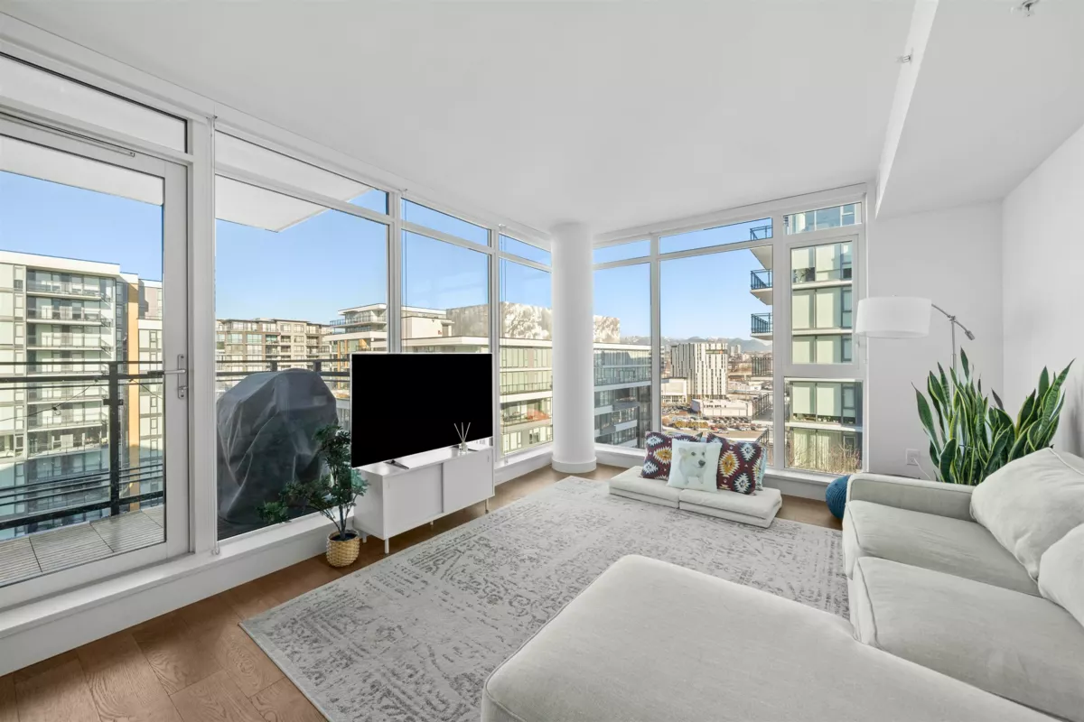 Exterior Rear Photo of 1307 8199 Capstan Way, Richmond, BC