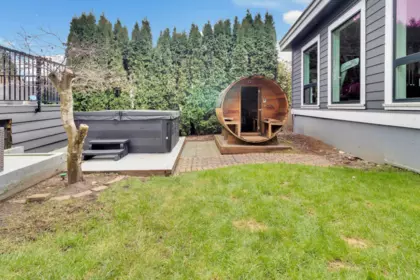 Aerial View of 3054 Daybreak Avenue, Coquitlam, BC