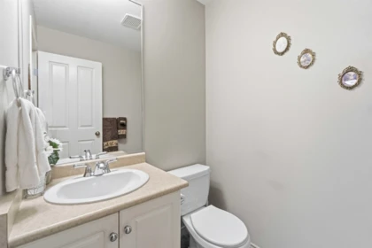 Powder Room Photo of 1 3300 Plateau Boulevard, Coquitlam, BC