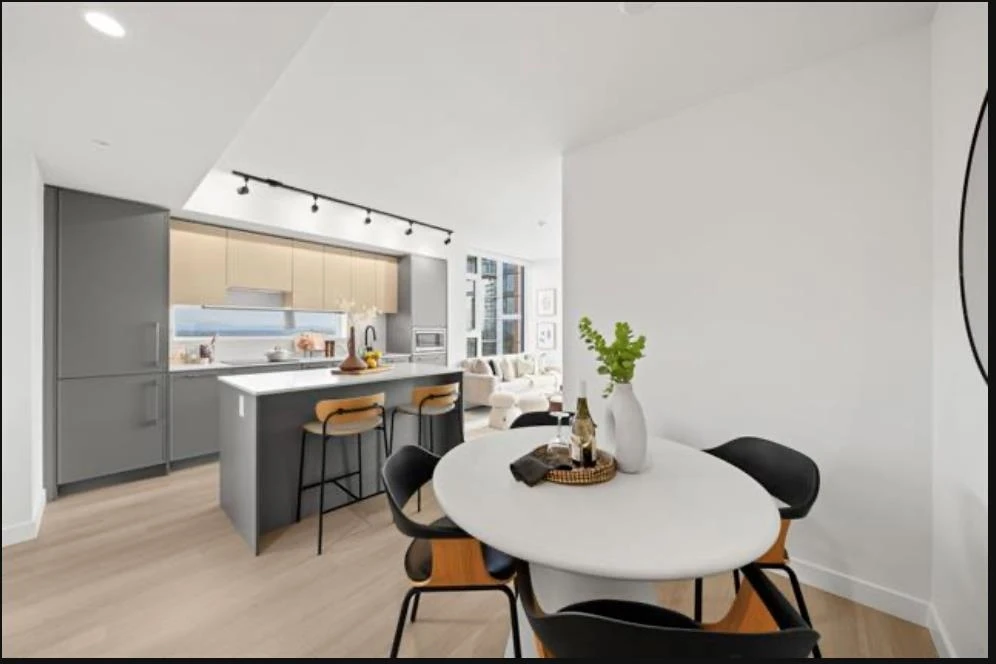 Dining Area Photo of 1104 13725 George Junction, Surrey, BC