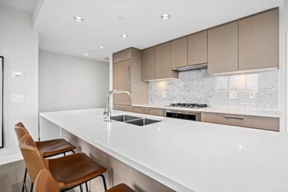 Kitchen Island Photo of 1302 5410 Shortcut Road, Vancouver, BC