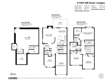Playground / Recreational Area Near 4 9559 208 Street, Langley, BC