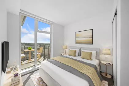 Kitchen Island Photo of 1501 8188 Fraser Street, Vancouver, BC
