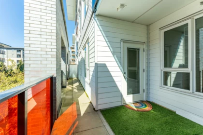 Outdoor Patio Photo of 209 9250 University High Street, Burnaby, BC
