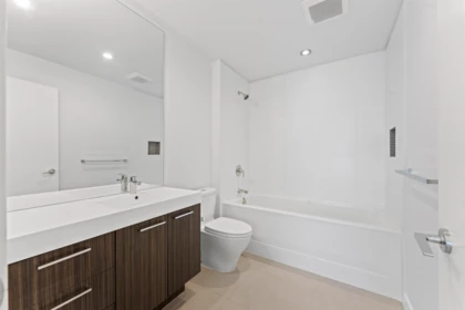 Powder Room Photo of 209 9250 University High Street, Burnaby, BC