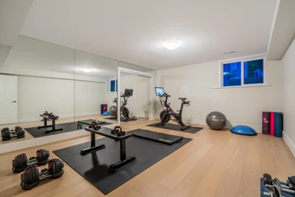 Fitness Center Photo Near 4797 The Glen, West Vancouver, BC