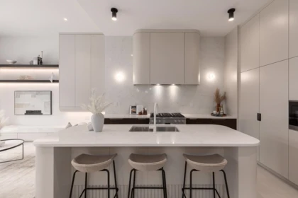 Kitchen Photo of 1 3617 W 12th Avenue, Vancouver, BC