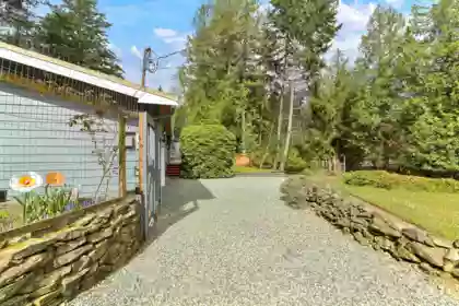Aerial View of 514 Aya Reach Road, Mayne Island, BC