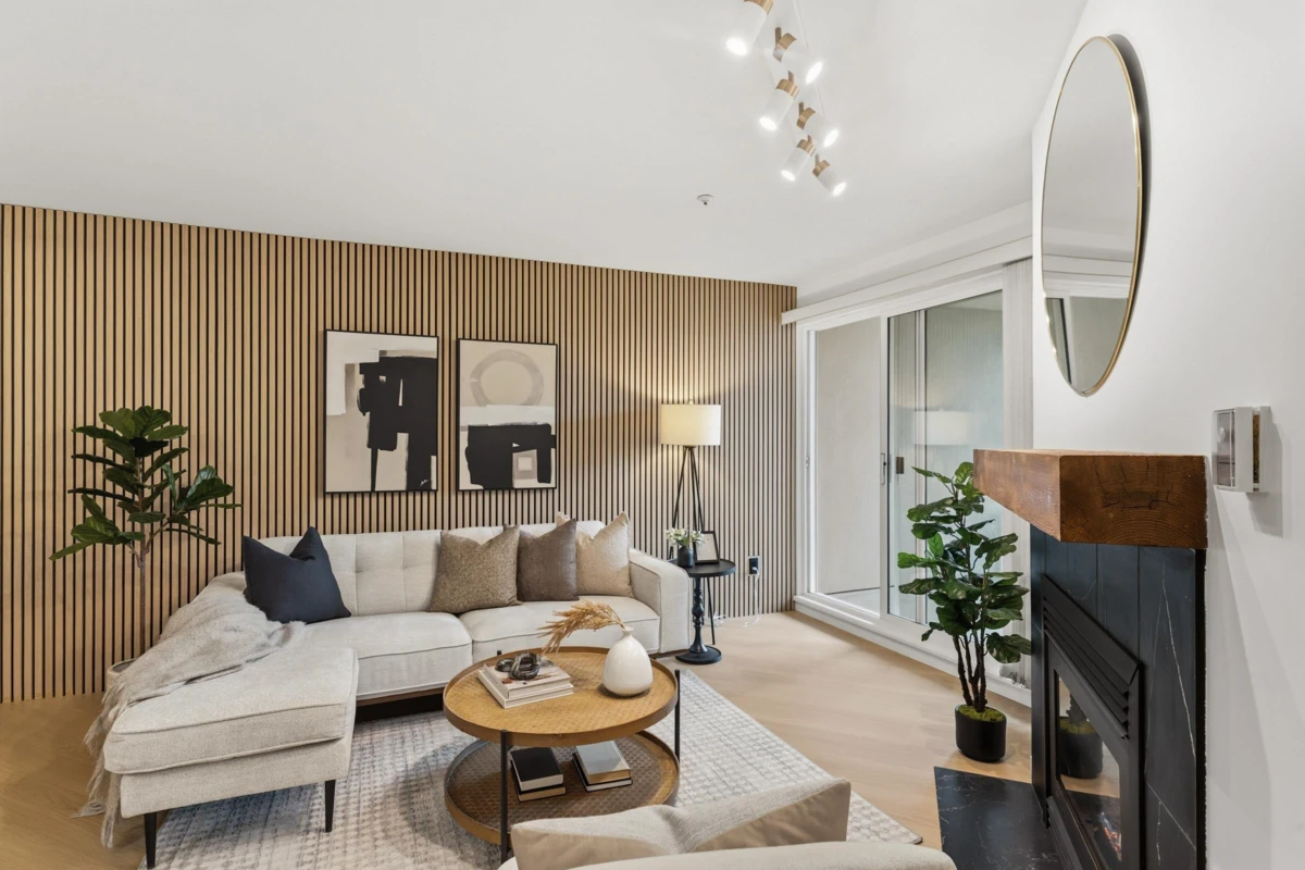 Living Room Photo of 307 10128 132 Street, Surrey, BC