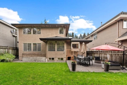 Aerial View of 1659 Orkney Place, North Vancouver, BC