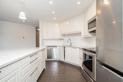 Kitchen Island Photo of 55 16061 85 Avenue, Surrey, BC