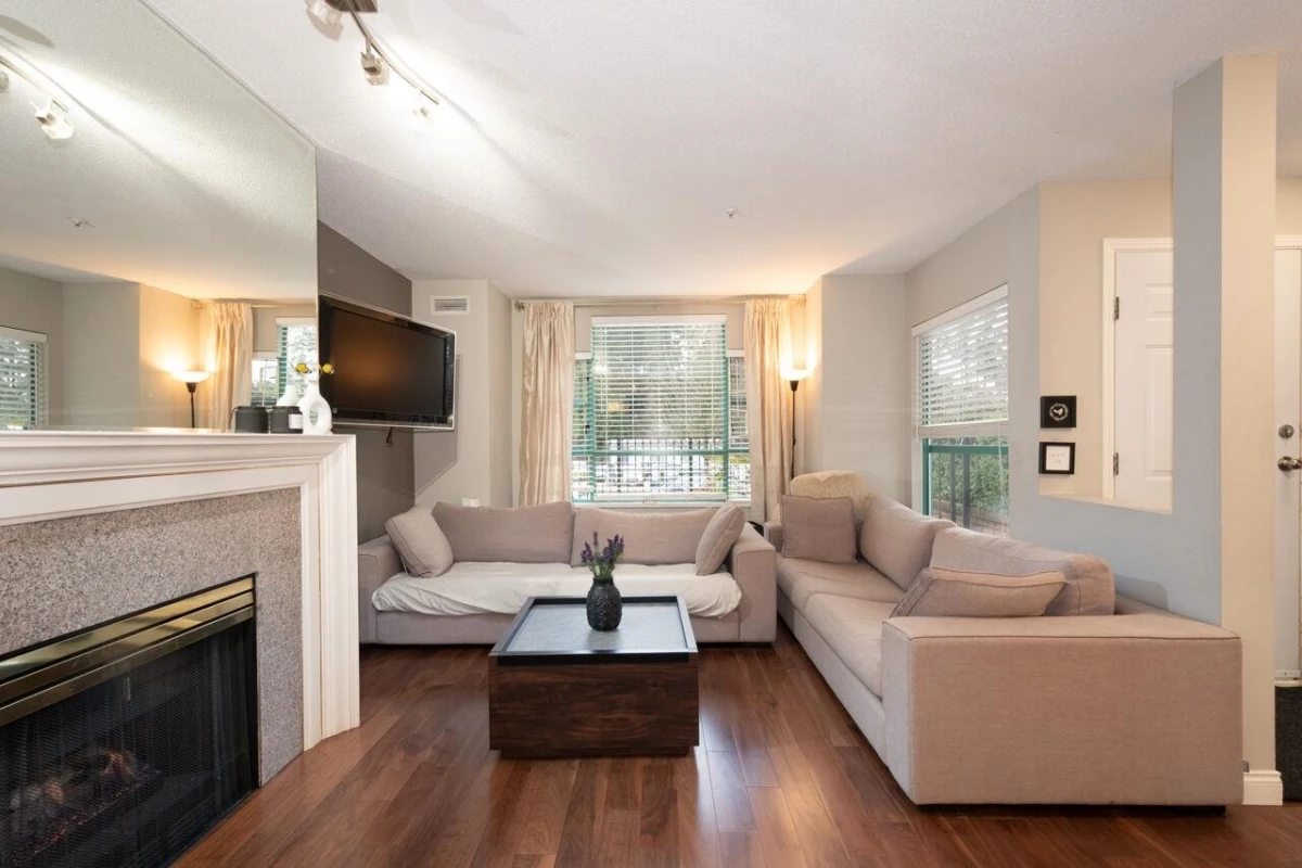 Family Room Photo of 108E 3081 Glen Drive, Coquitlam, BC