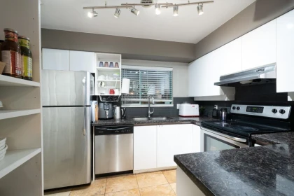 Kitchen Island Photo of 108E 3081 Glen Drive, Coquitlam, BC