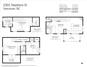 Backyard Photo of 2301 Stephens Street, Vancouver, BC