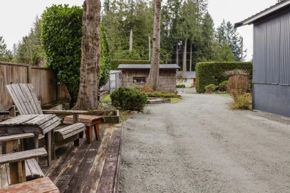 Front Yard Photo of 3366 Richards Road, Roberts Creek, BC