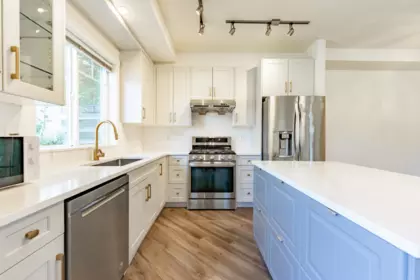 Kitchen Island Photo of 35 11393 Steveston Highway, Richmond, BC