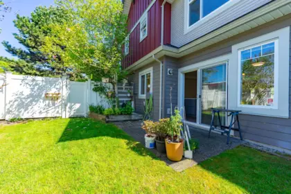 Outdoor Deck Photo of 35 11393 Steveston Highway, Richmond, BC