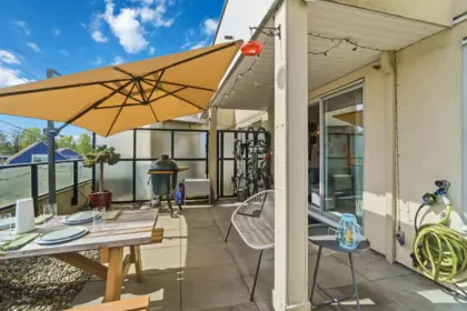 Outdoor Patio Photo of 212 4338 Commercial Street, Vancouver, BC