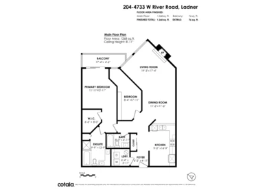 Laundry Room Photo of 204 4733 W River Road, Delta, BC