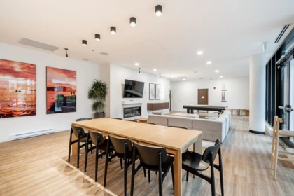 Aerial View of 317 3594 Malsum Drive, North Vancouver, BC