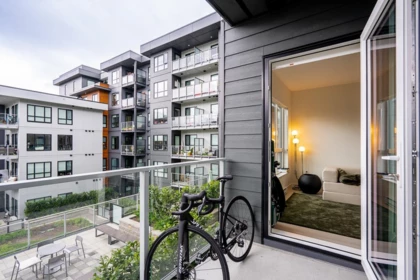 Outdoor Deck Photo of 317 3594 Malsum Drive, North Vancouver, BC