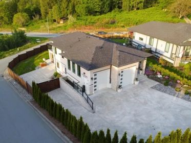 Aerial View of 3 8295 Nixon Road, Chilliwack, BC