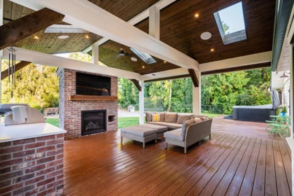 Outdoor Kitchen Photo of 4650 Martingale Crescent, Langley, BC