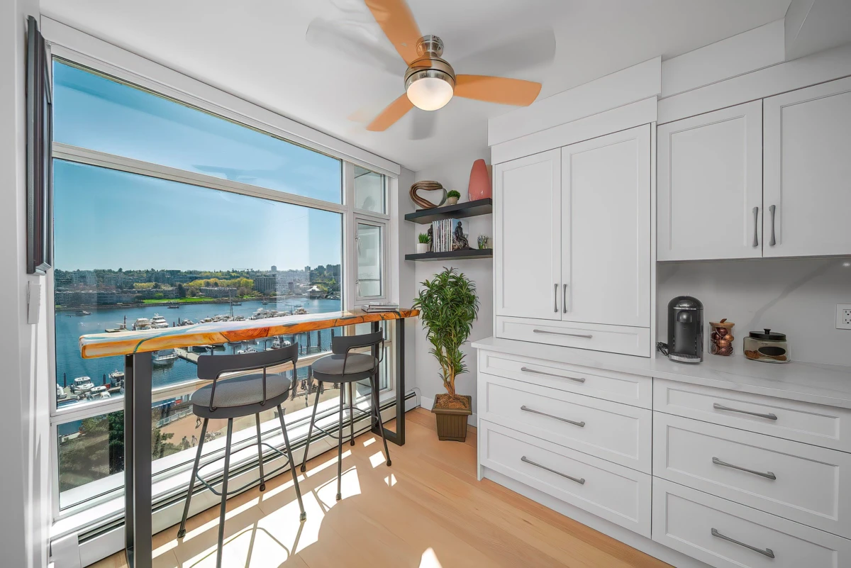 Family Room Photo of 902 1199 Marinaside Crescent, Vancouver, BC