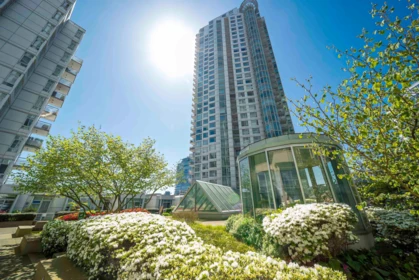 Backyard Photo of 902 1199 Marinaside Crescent, Vancouver, BC