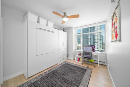 Office / Den Photo of 902 1199 Marinaside Crescent, Vancouver, BC